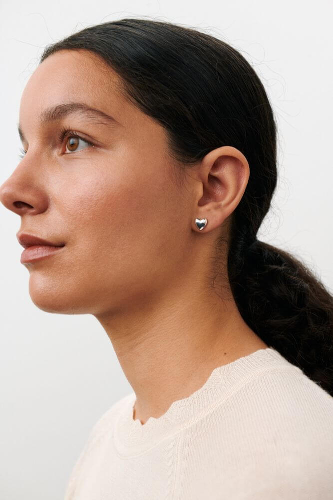 Sweetheart Earsticks Forsølvet Messing – Ægte håndværk fra Dirks Jewellery