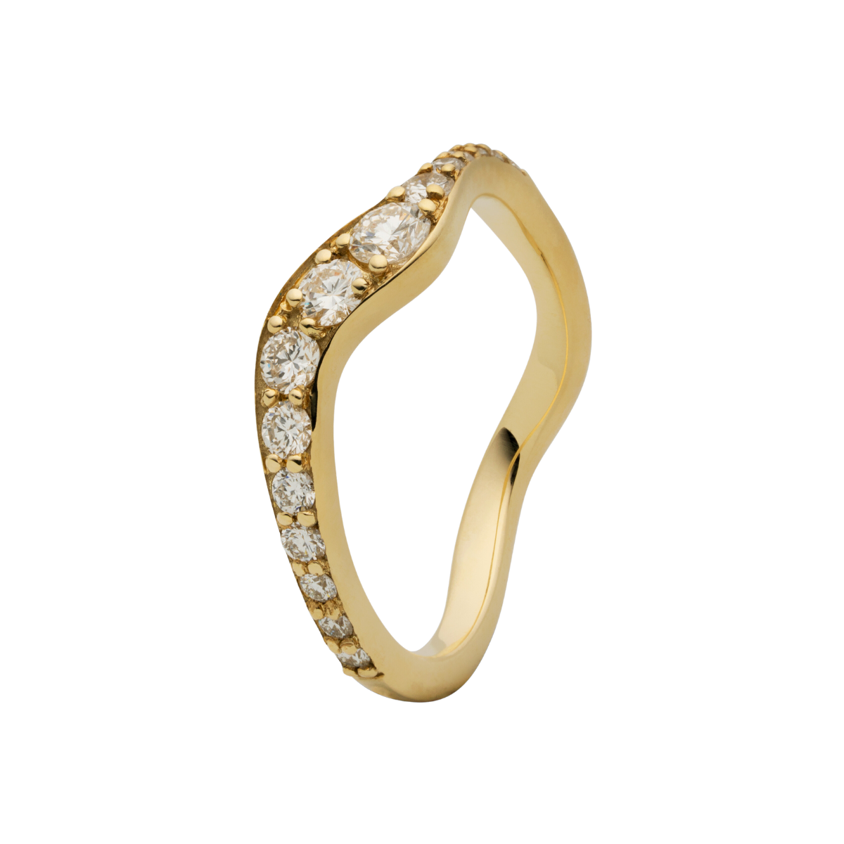Furrina Ring, 14K guld m. brillanter – fra Dirks Jewellery | Dirks Jewellery
