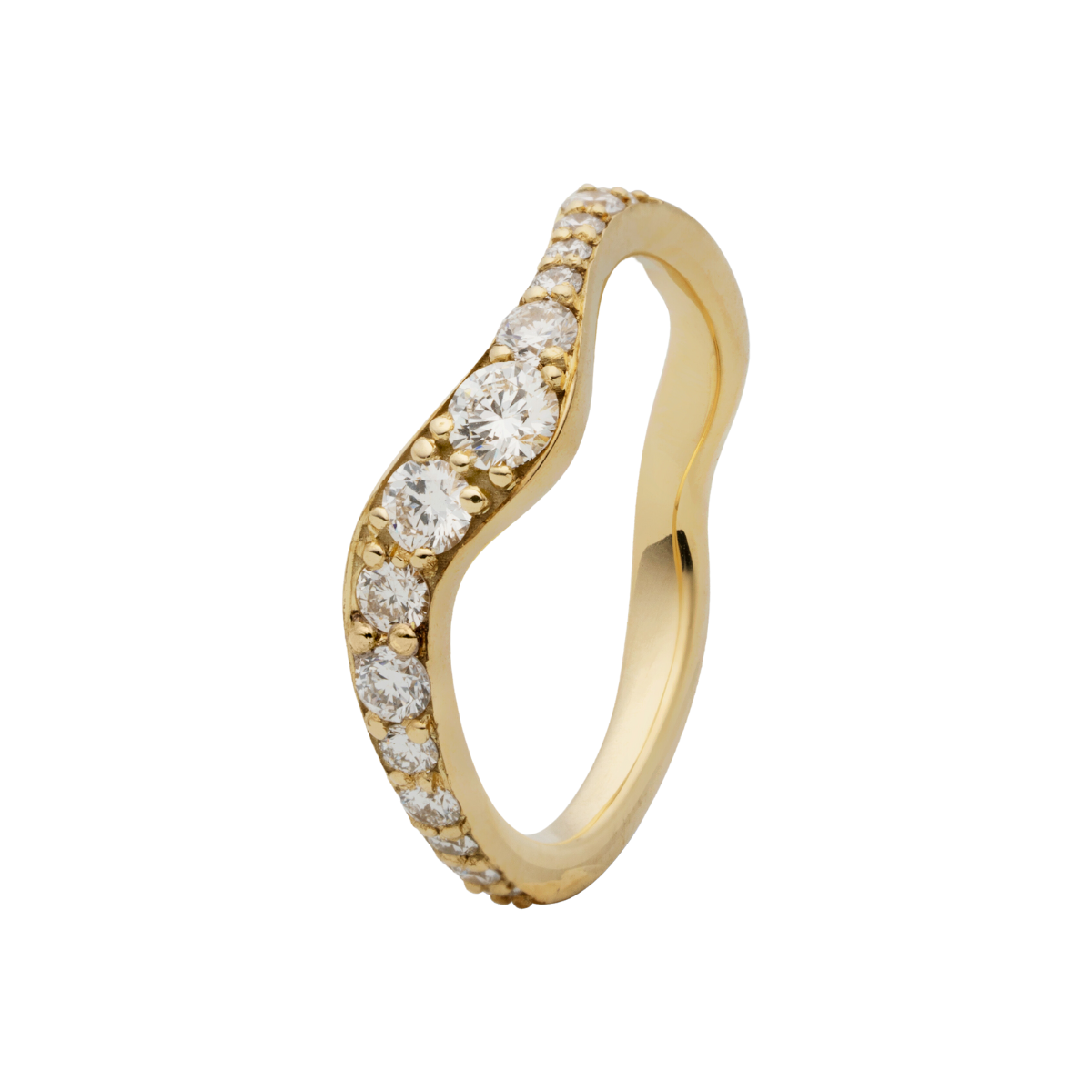Furrina Ring, 14K guld m. brillanter – fra Dirks Jewellery | Dirks Jewellery