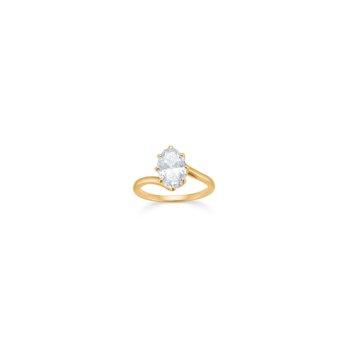 Agnes Ring 14K guld 2.0ct