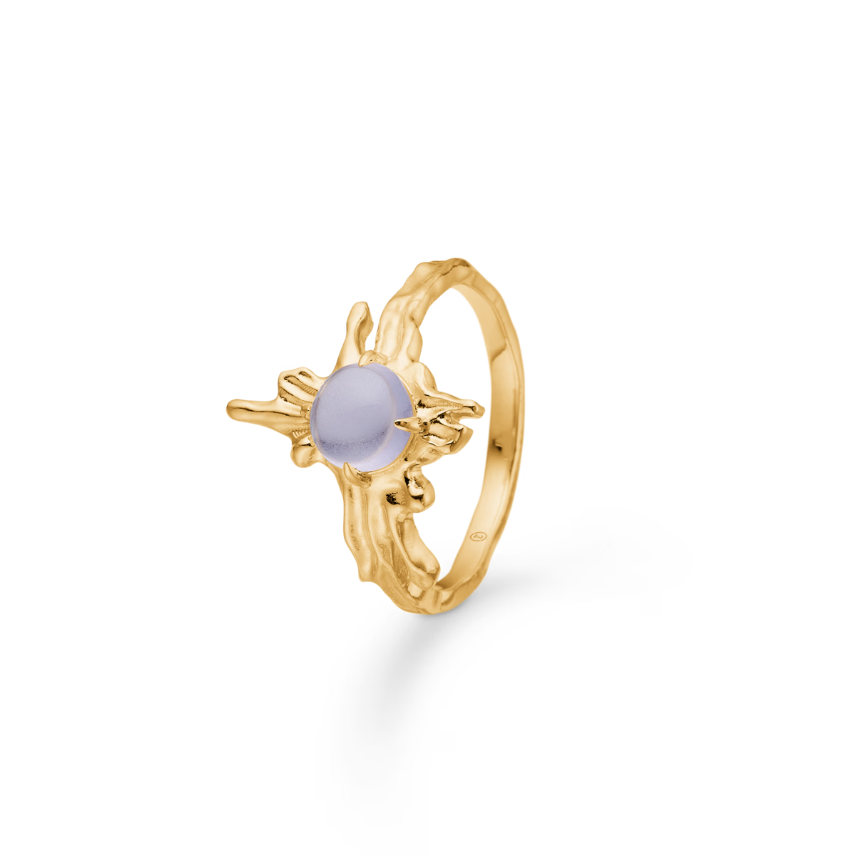 Arctic Ring Forgyldt Sølv