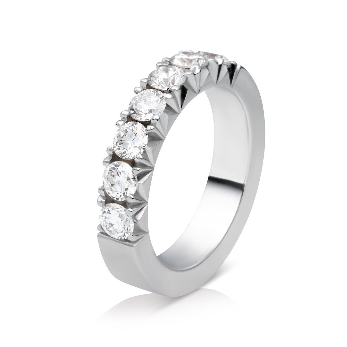 Ariel, alliancering 14K hvidguld m. 1,05ct brill – No discount fra Dirks Jewellery | Dirks Jewellery