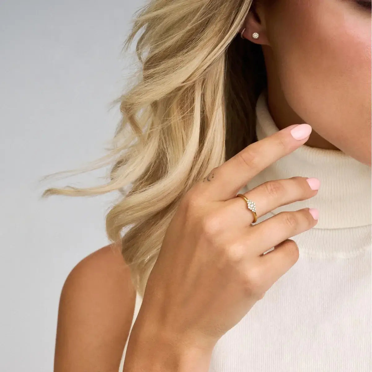 ASCOT ring 14k 0,15 ct – Ægte håndværk fra Dirks Jewellery