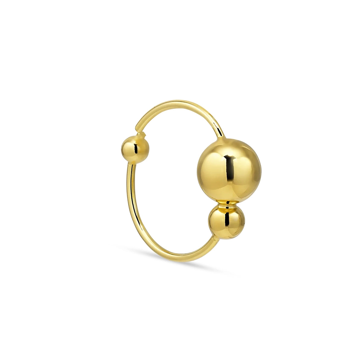 Atomic Twist ørestik – Hoop Earrings fra Jane Kønig | Dirks Jewellery