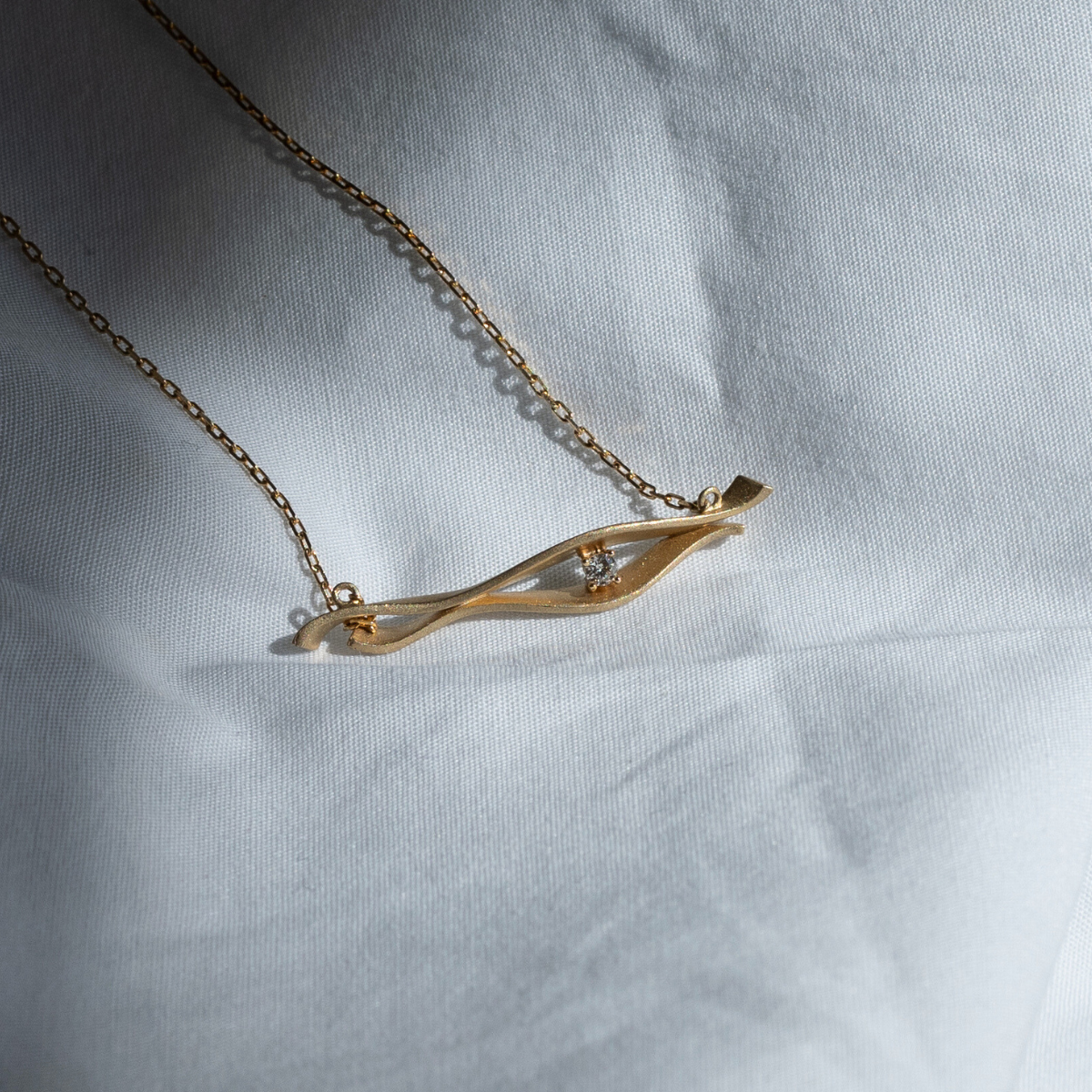 Beat, collier 14K guld – fra Dirks Jewellery | Dirks Jewellery