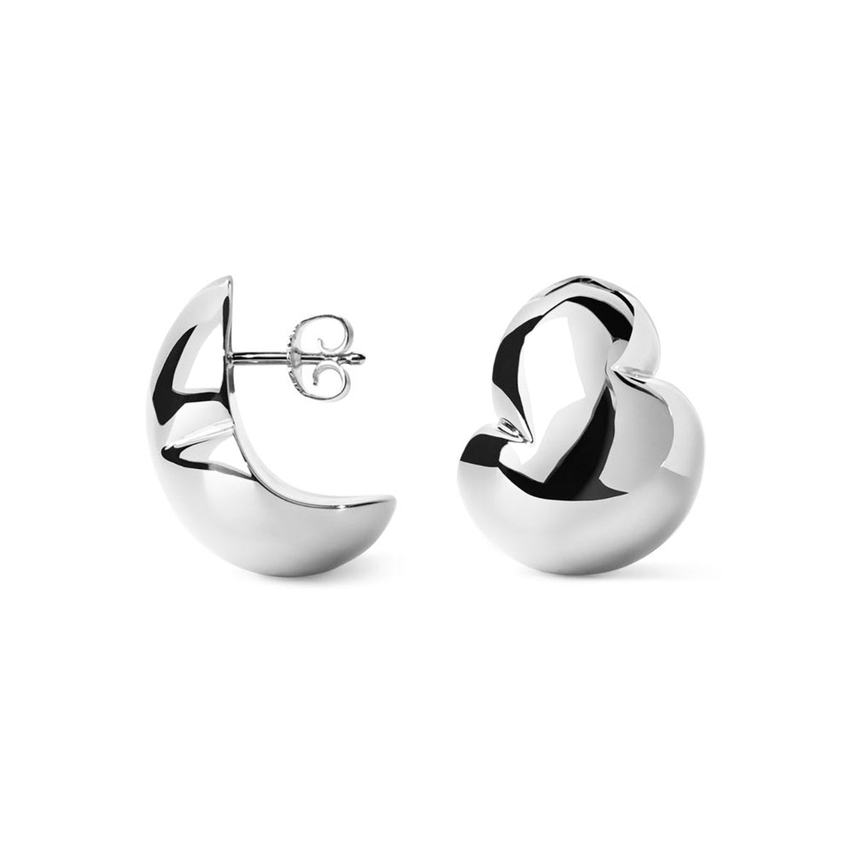 Big Bouncy Puffer, earring sølv – fra Camille Brinch | Dirks Jewellery