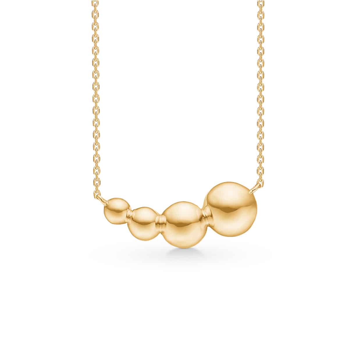 Biggest Ball halskæde 14k guld – fra Mads.Z | Dirks Jewellery
