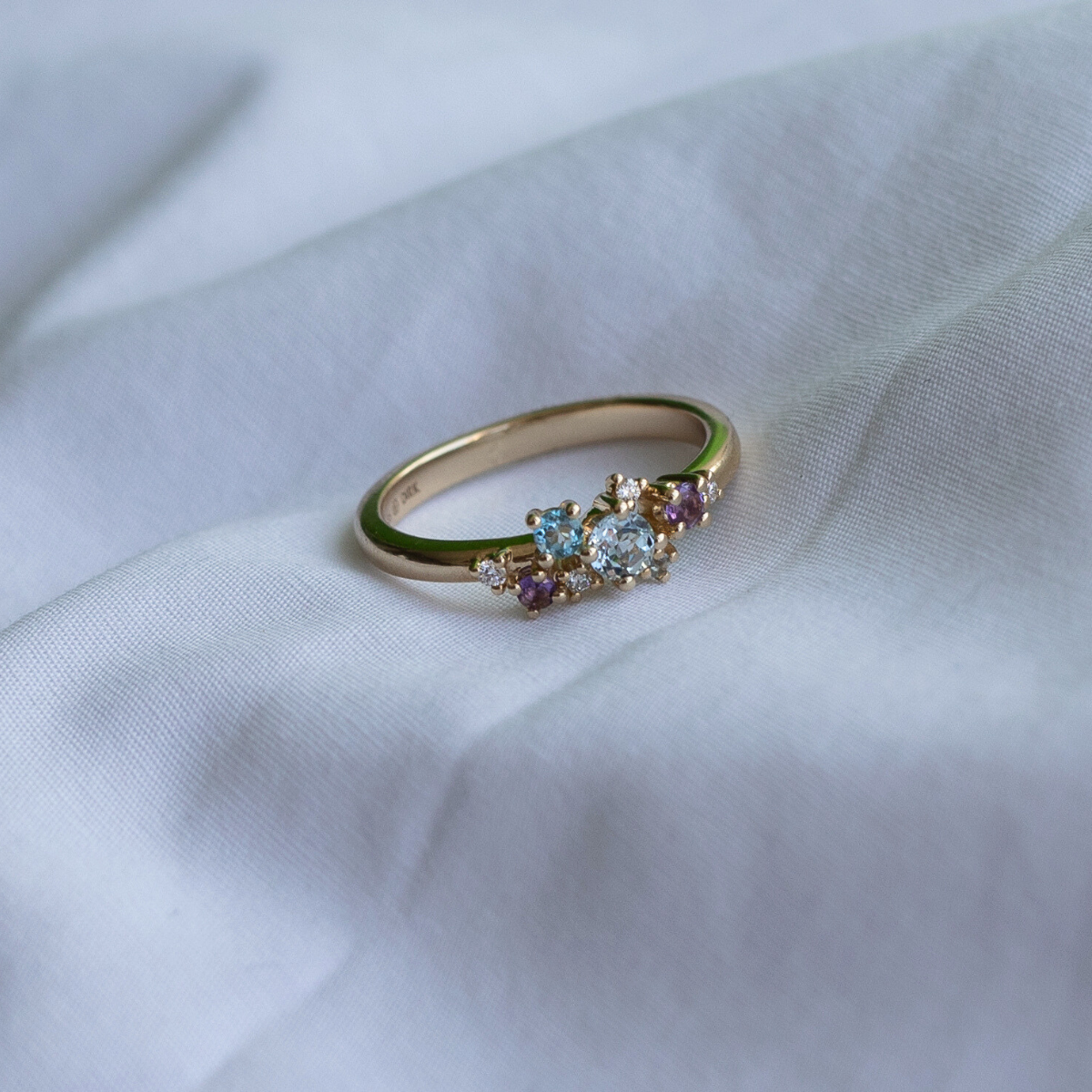 Blue Ring 14K Guld – fra Dirks Jewellery | Dirks Jewellery