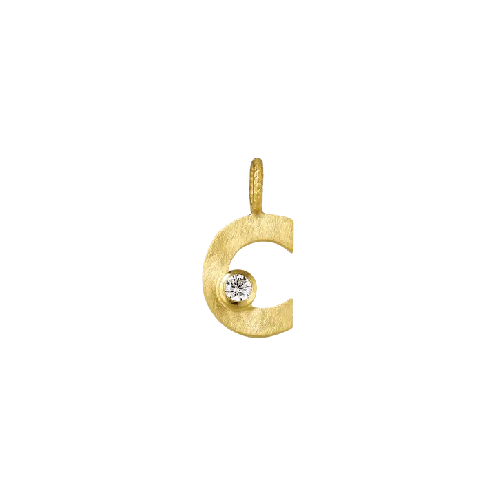 18 kt Bogstav C – fra DULONG | Dirks Jewellery