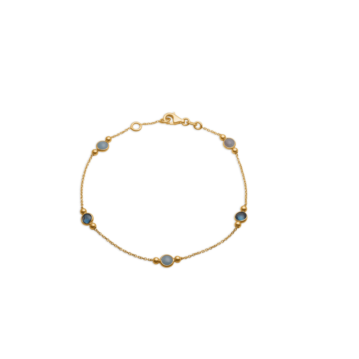 Cielo Blu Armlænke 14K Guld