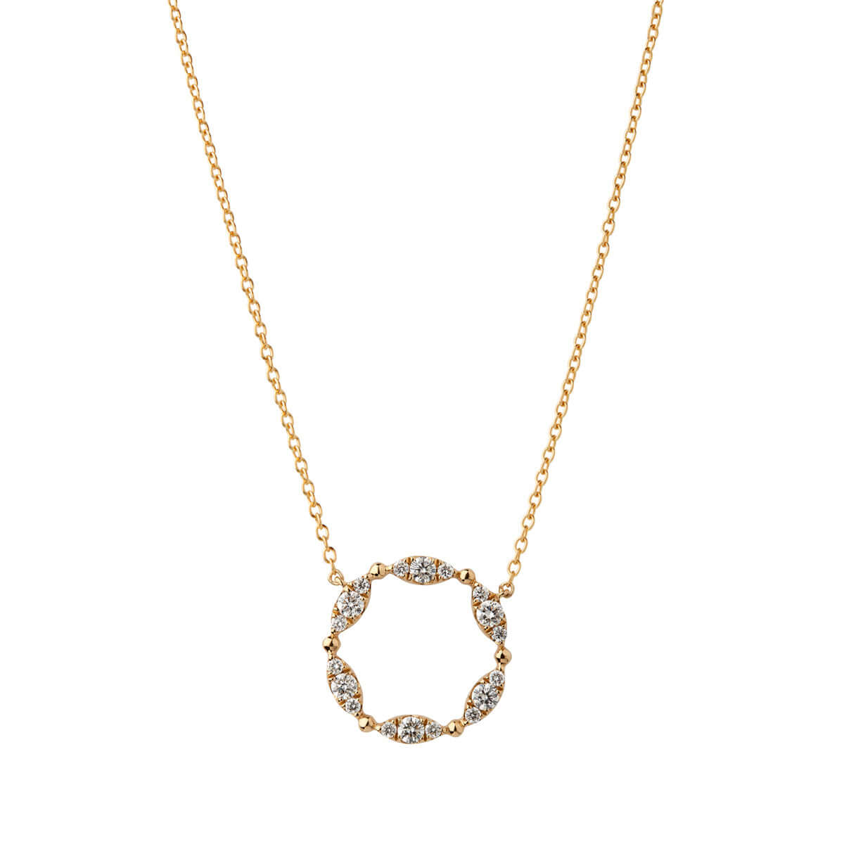 Collier Vedhæng 18K Guld – Ægte håndværk fra Dirks Jewellery