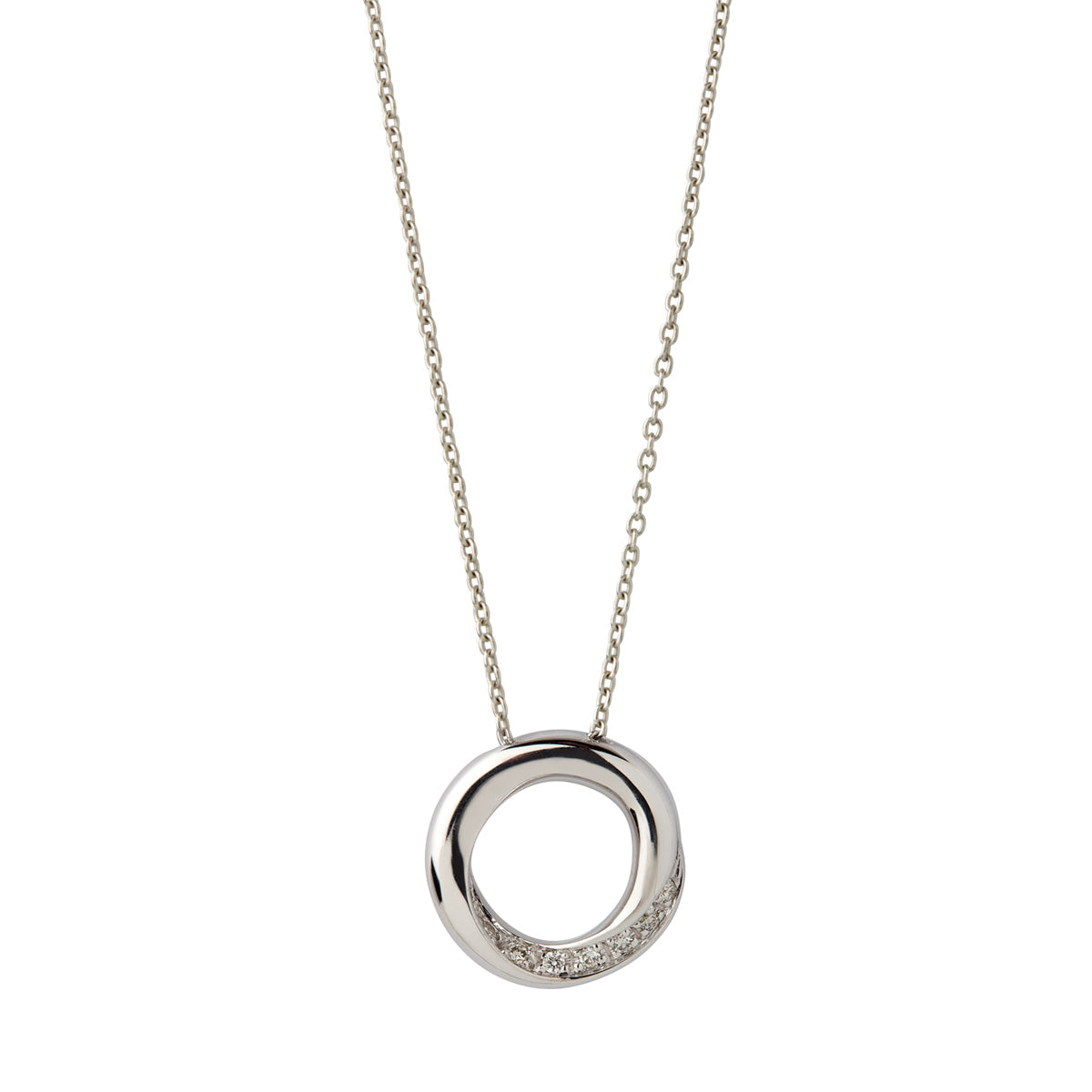 Collier Vedhæng 18K Hvidguld – fra Dirks Jewellery | Dirks Jewellery