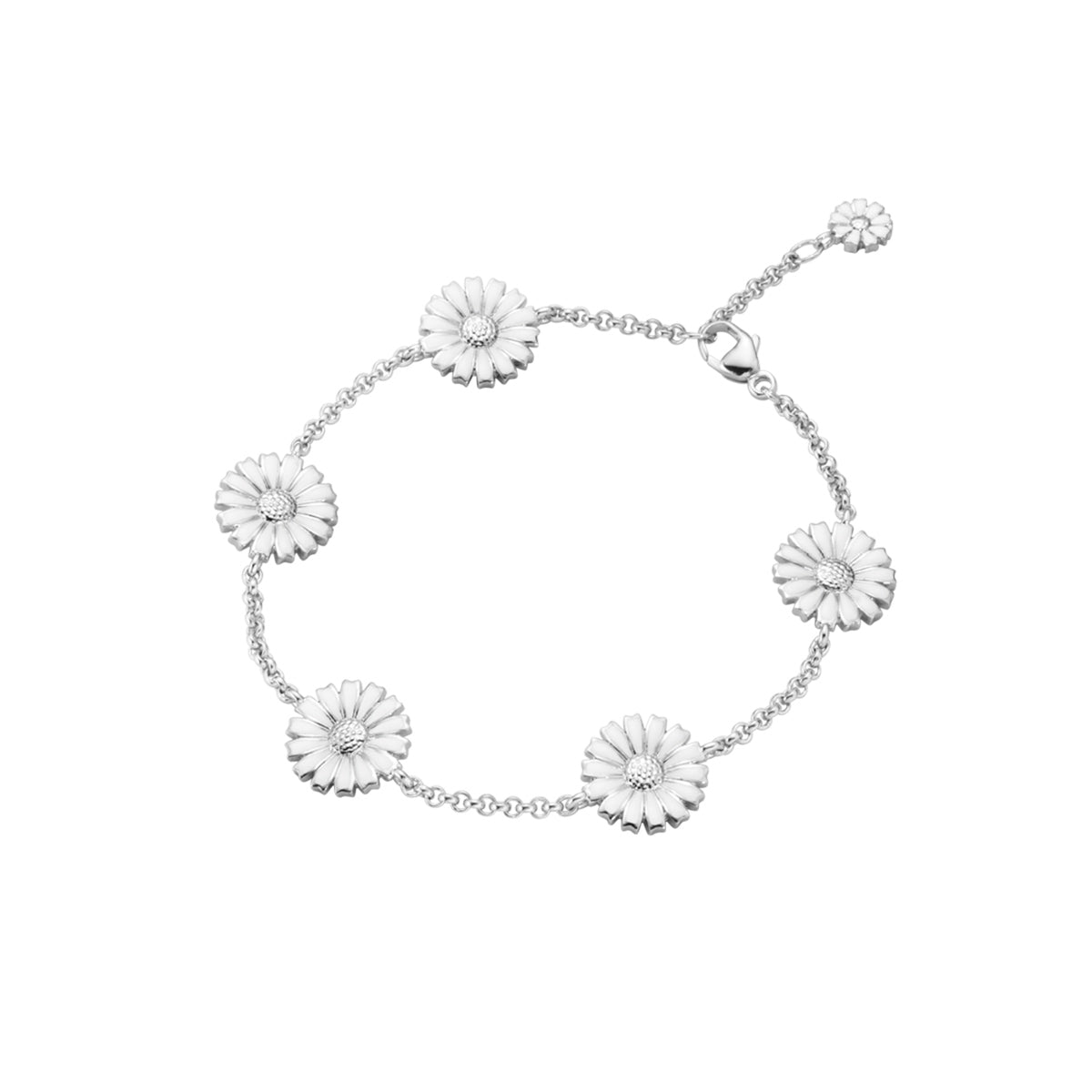 Daisy armbånd 5 x 11mm – fra Georg Jensen | Dirks Jewellery