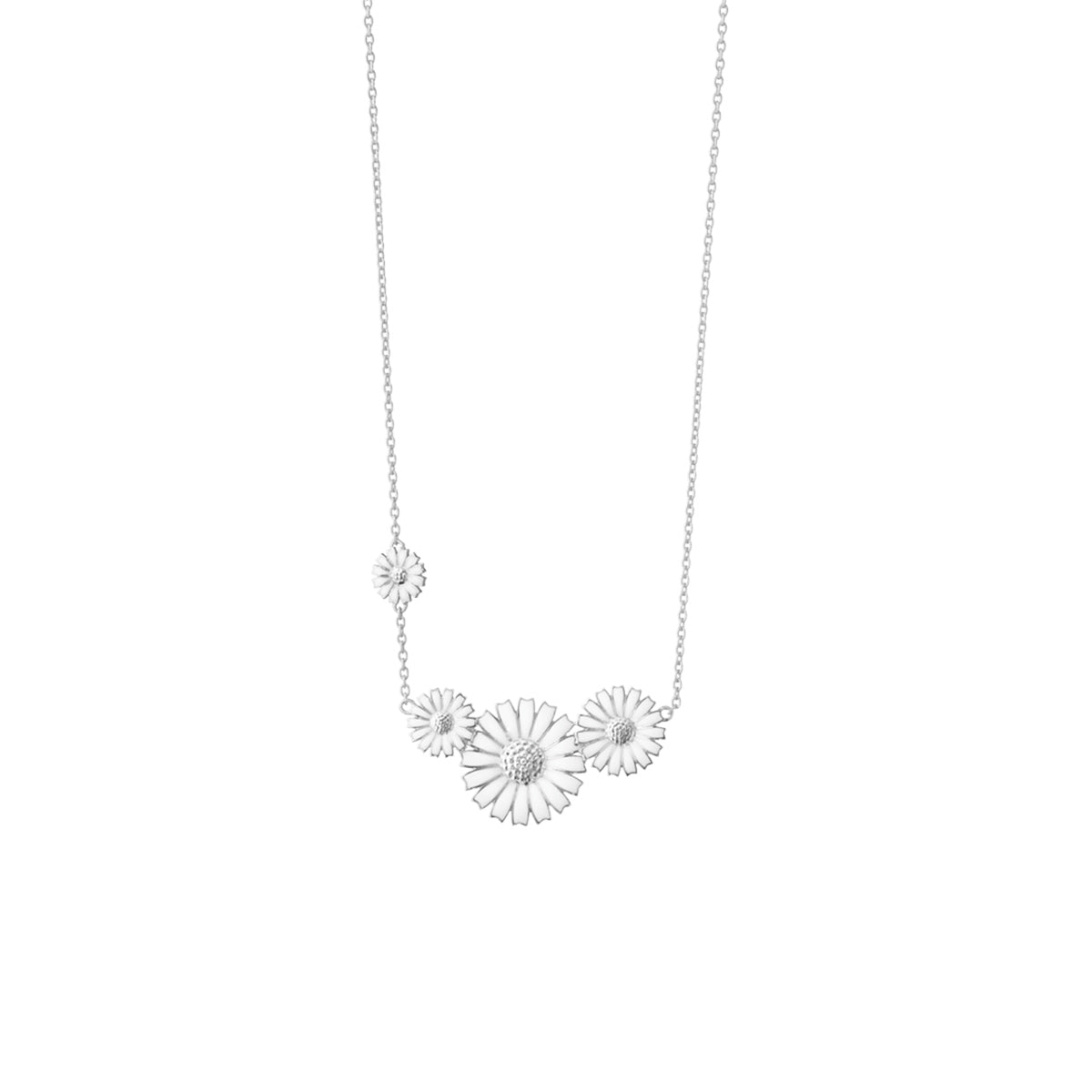 Daisy collier hvid – fra Georg Jensen | Dirks Jewellery