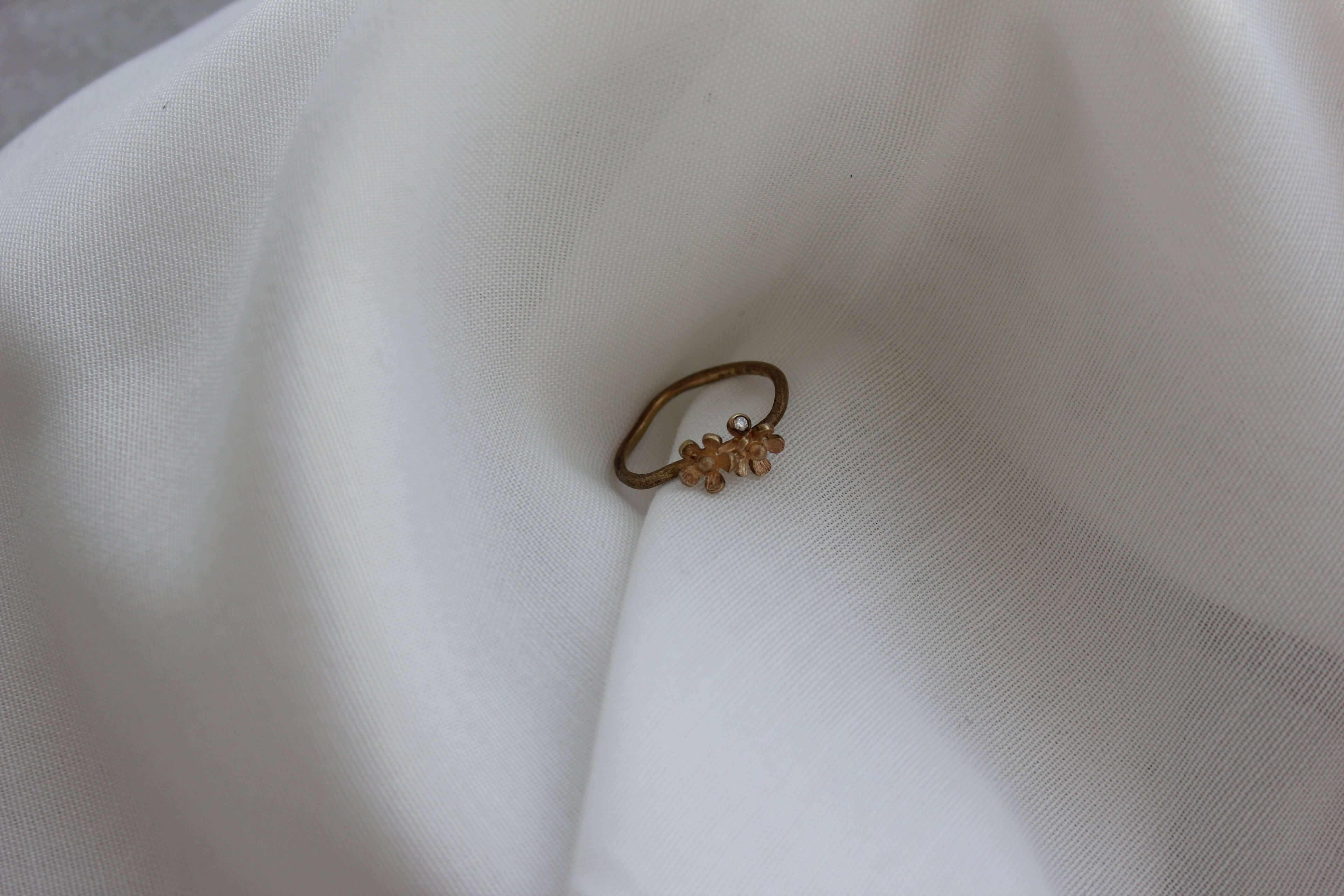 De Fleur Ring 14K Guld – Ægte håndværk fra Dirks Jewellery