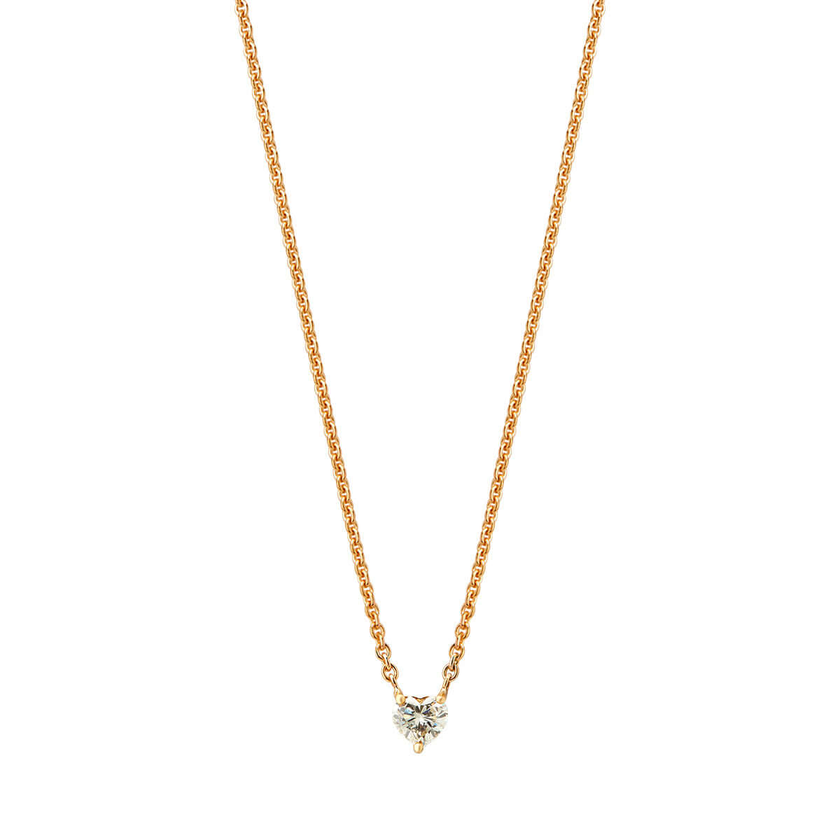 Diamond Heart, 14K guld – Ægte håndværk fra Dirks Jewellery