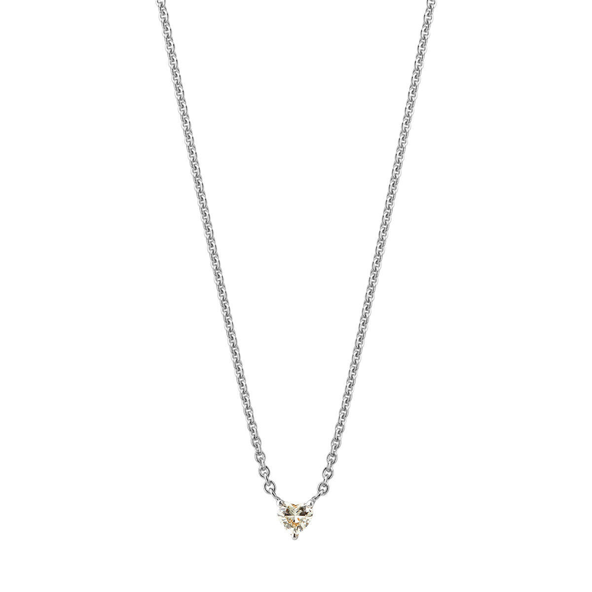 Diamond Heart, 14K hvidguld – fra Dirks Jewellery | Dirks Jewellery
