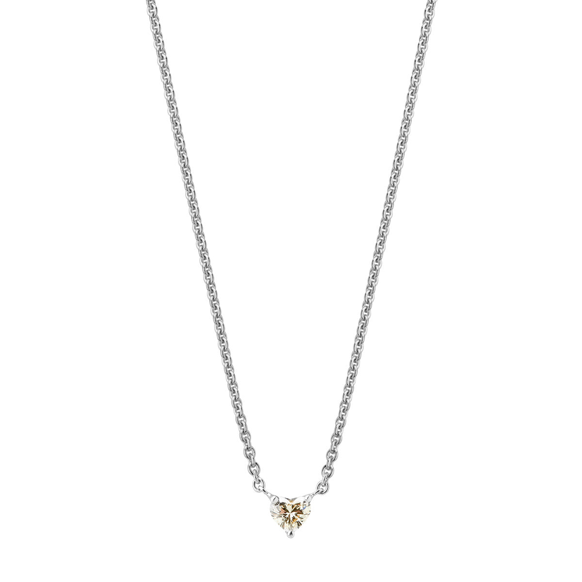 Diamond Heart, 14K hvidguld – fra Dirks Jewellery | Dirks Jewellery