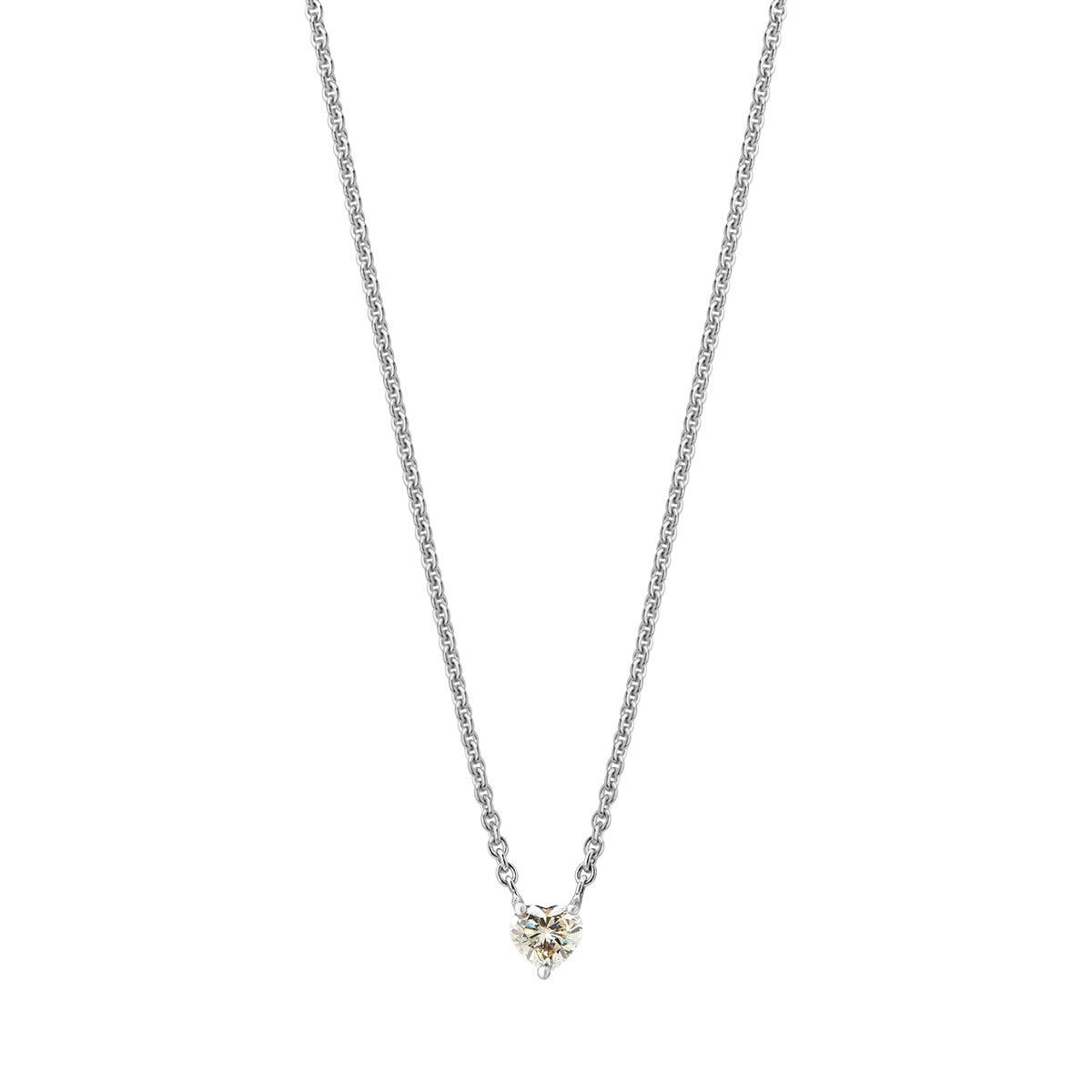 Diamond Heart, 14K hvidguld – fra Dirks Jewellery | Dirks Jewellery