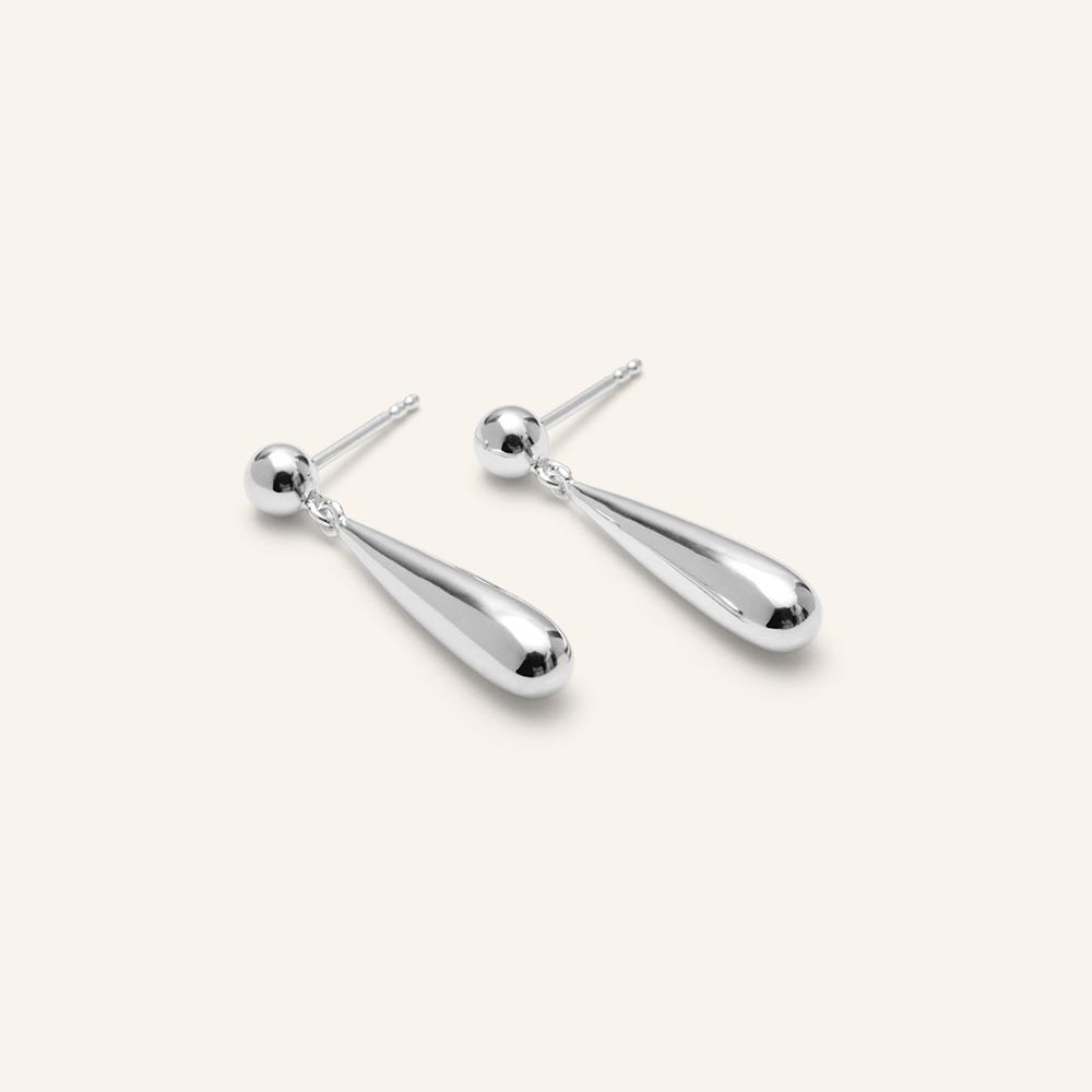 Endless Elements Earrings Forsølvet Messing
