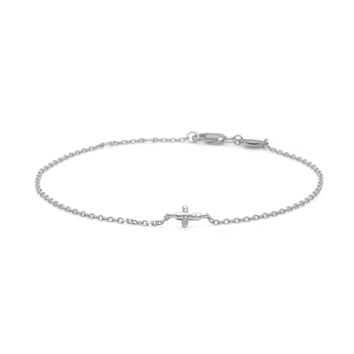 Faithful Cross Armbånd Sølv