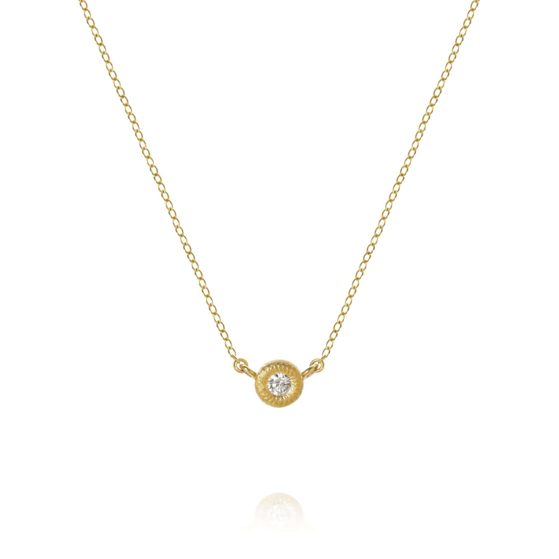 Glory halskæde, 18K guld 44 cm – Ægte håndværk fra Dirks Jewellery