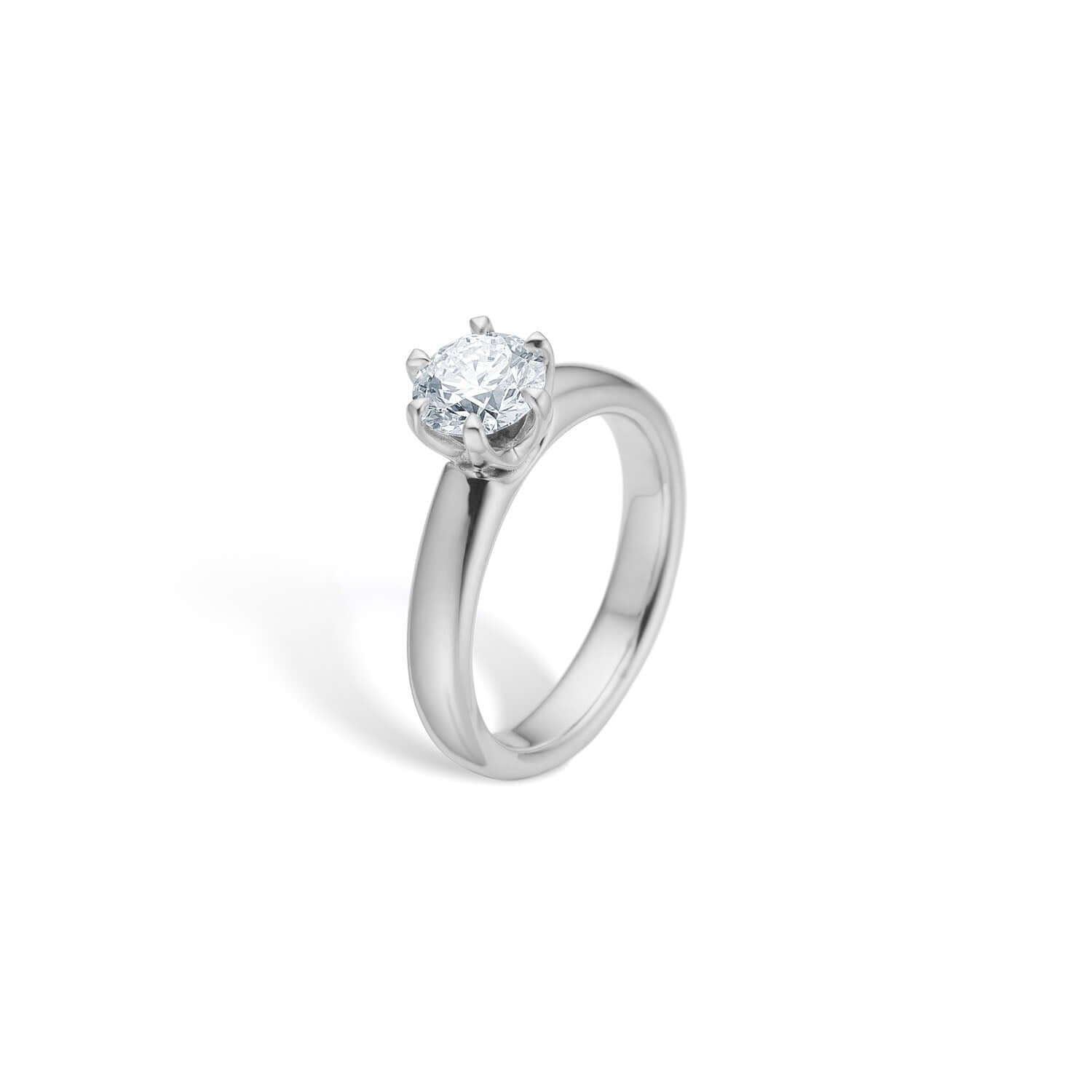 Hebe 14K hvidguld – Ægte håndværk fra Dirks Jewellery