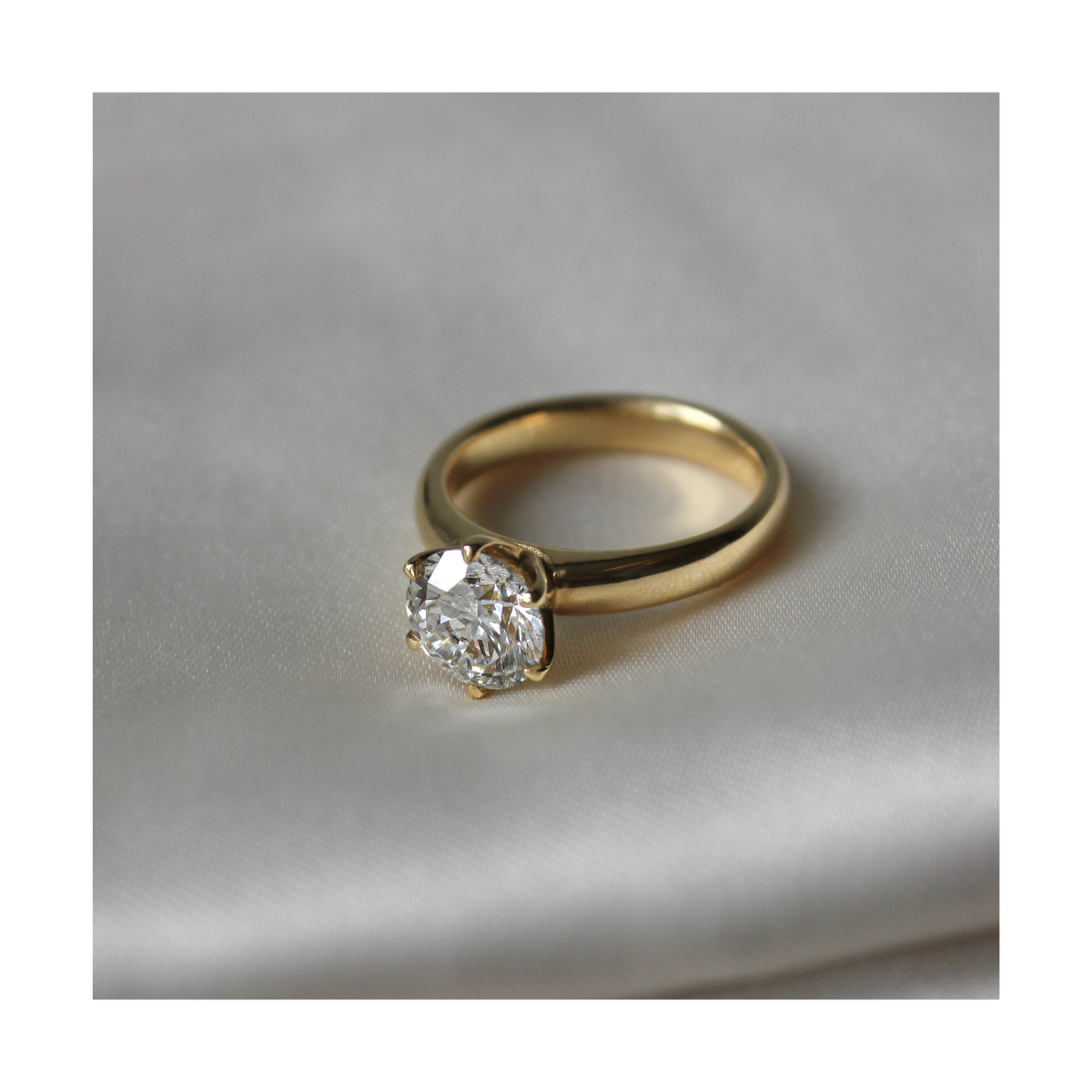 Hebe, 14K guldring med LAB GROWN diamant – Promise Rings fra Dirks Jewellery | Dirks Jewellery