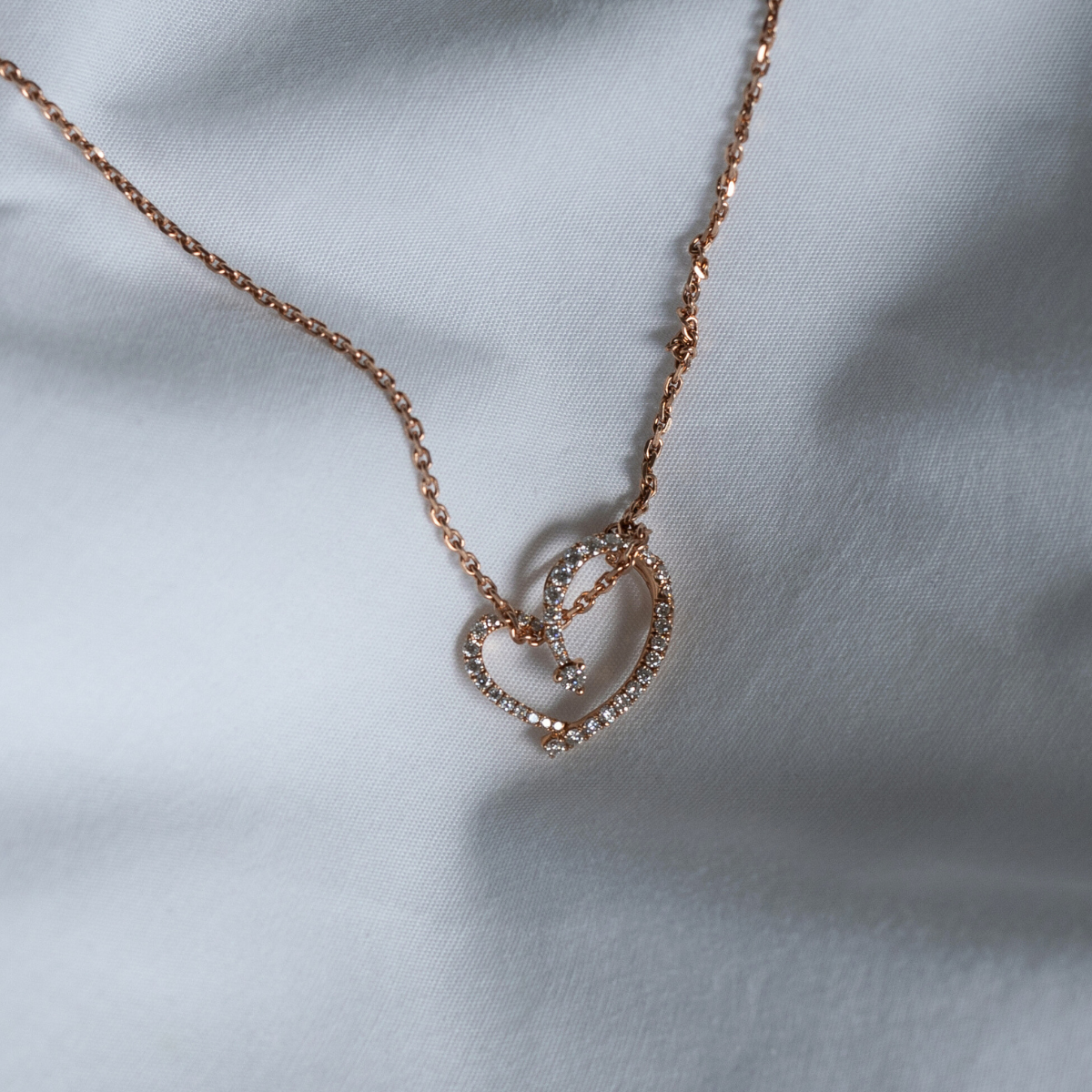 Hjerte,vedhæng,14K rosaguld – fra Dirks Jewellery | Dirks Jewellery