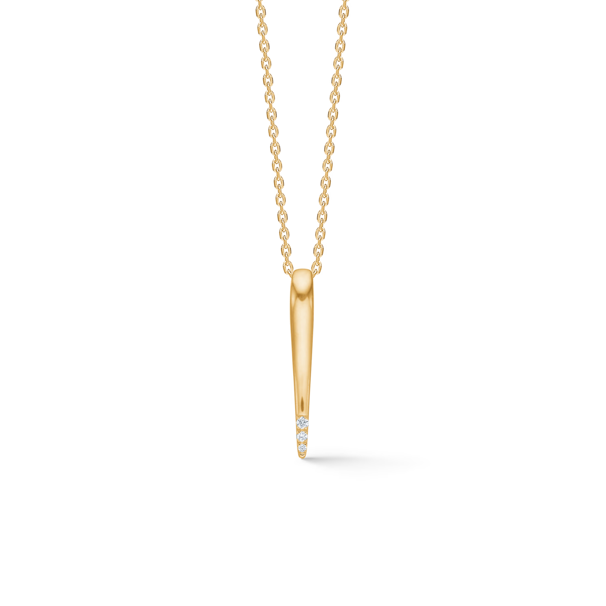 Icicle Vedhæng 14K Guld Brillant