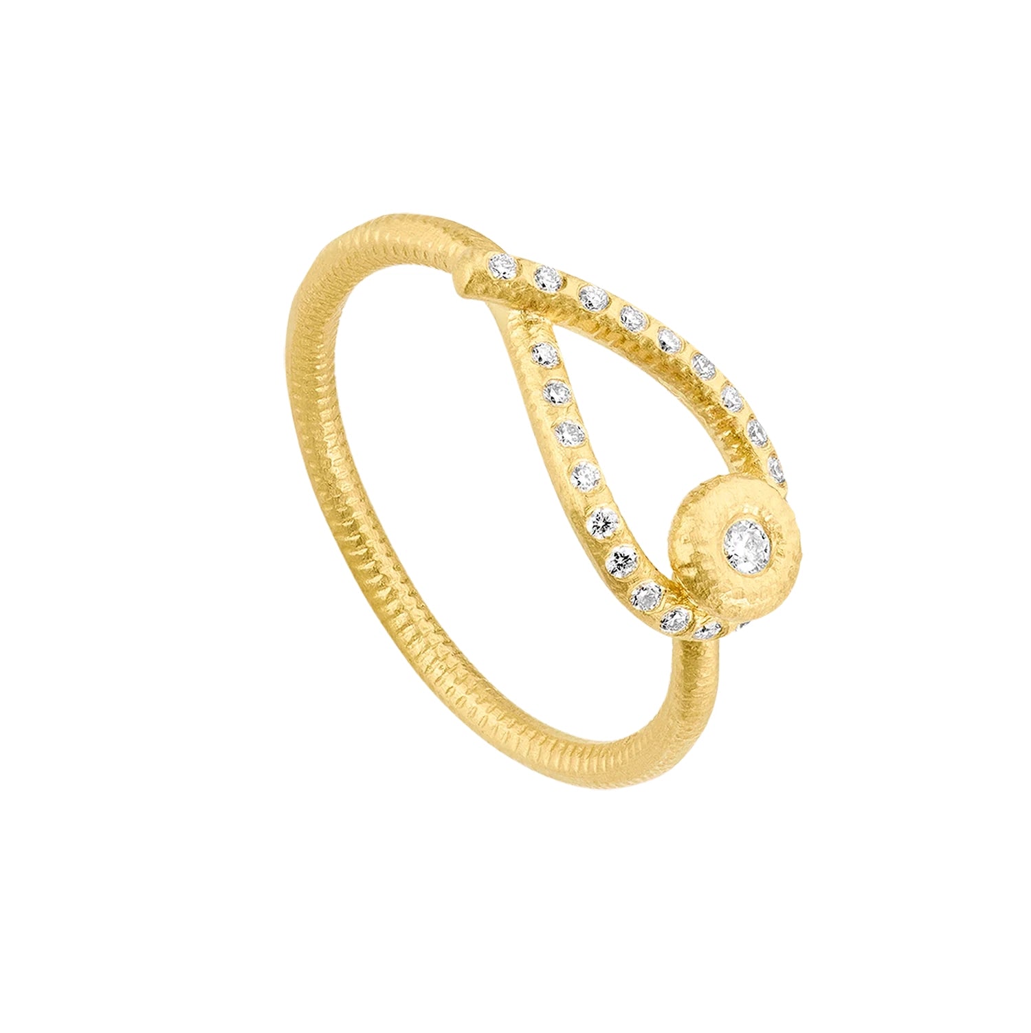 Kharisma Ring 18K Guld Brillanter