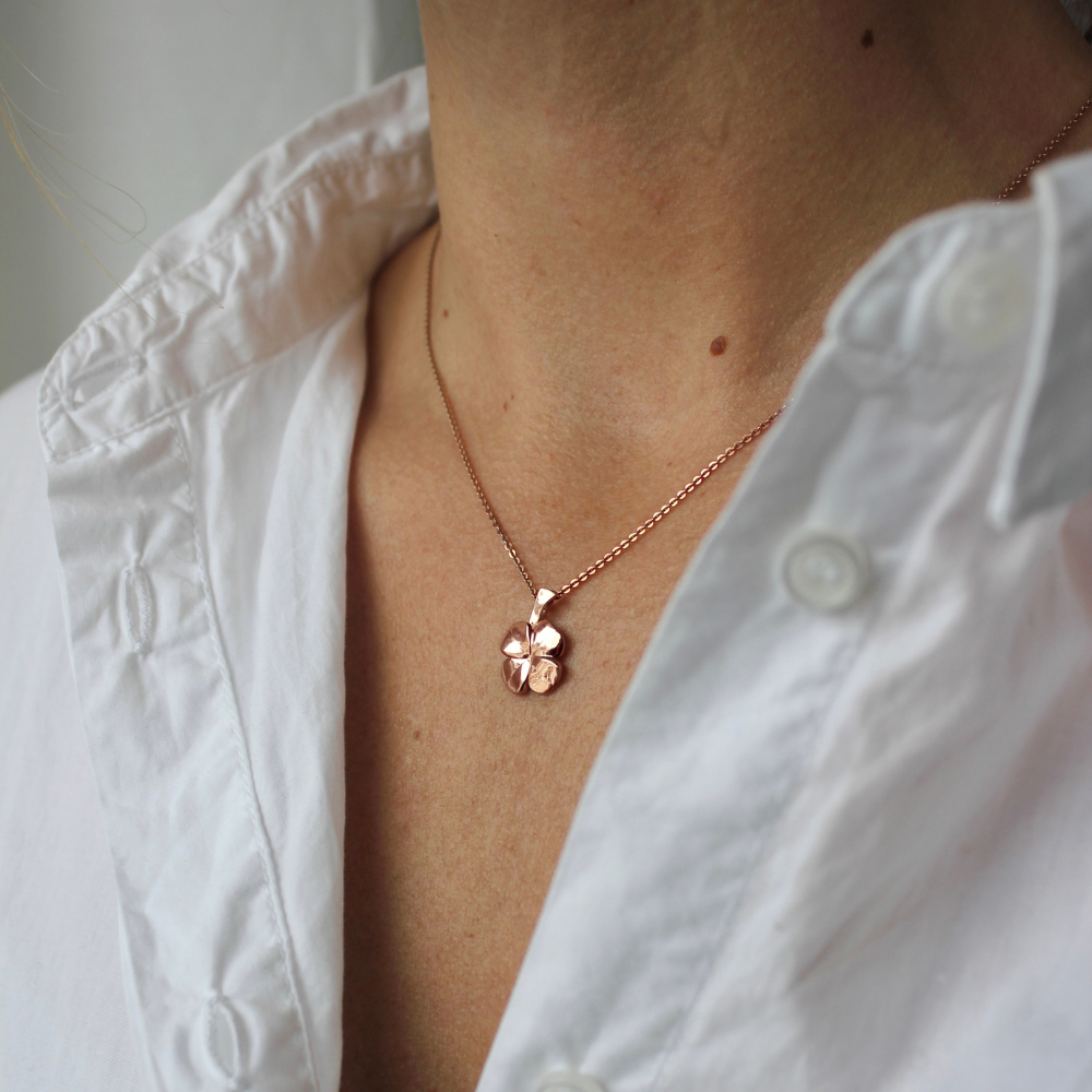 Firkløver, 14K rosaguld – fra Dirks Jewellery | Dirks Jewellery