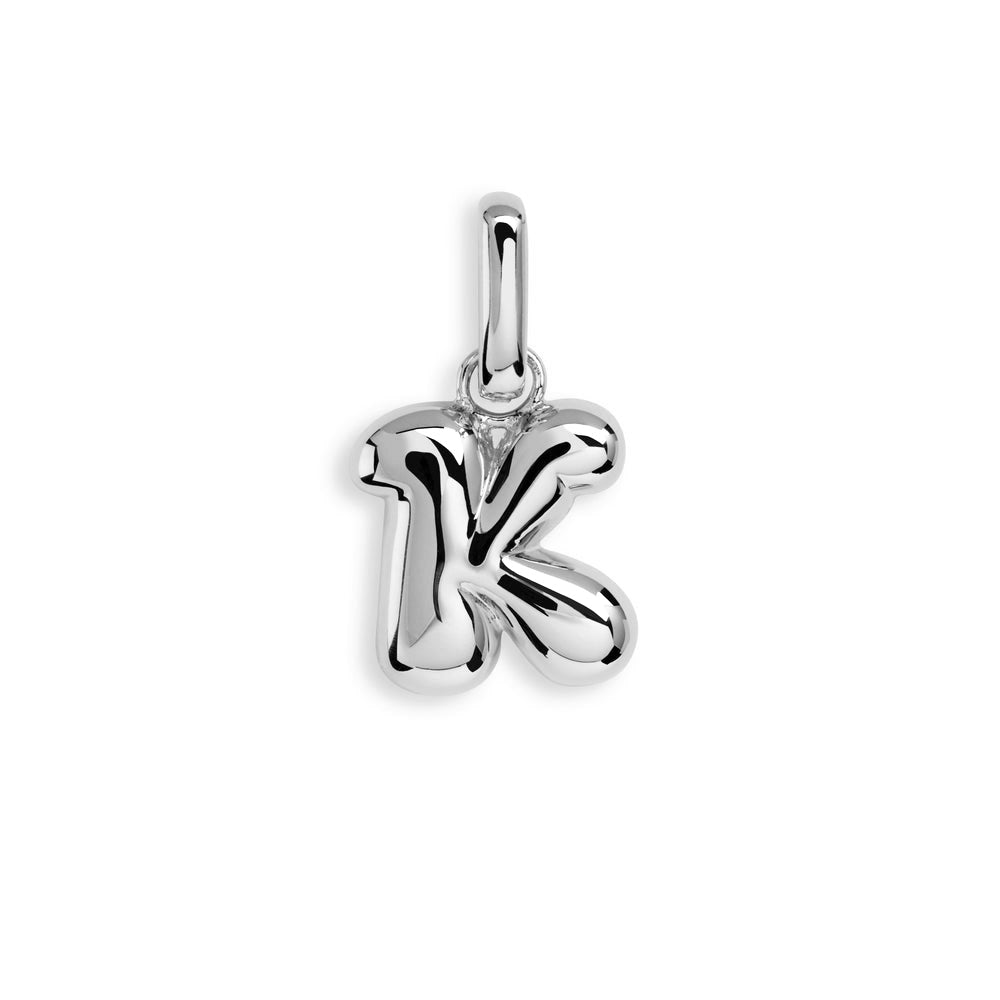 Puffer Letter A - sølv – fra Camille Brinch | Dirks Jewellery