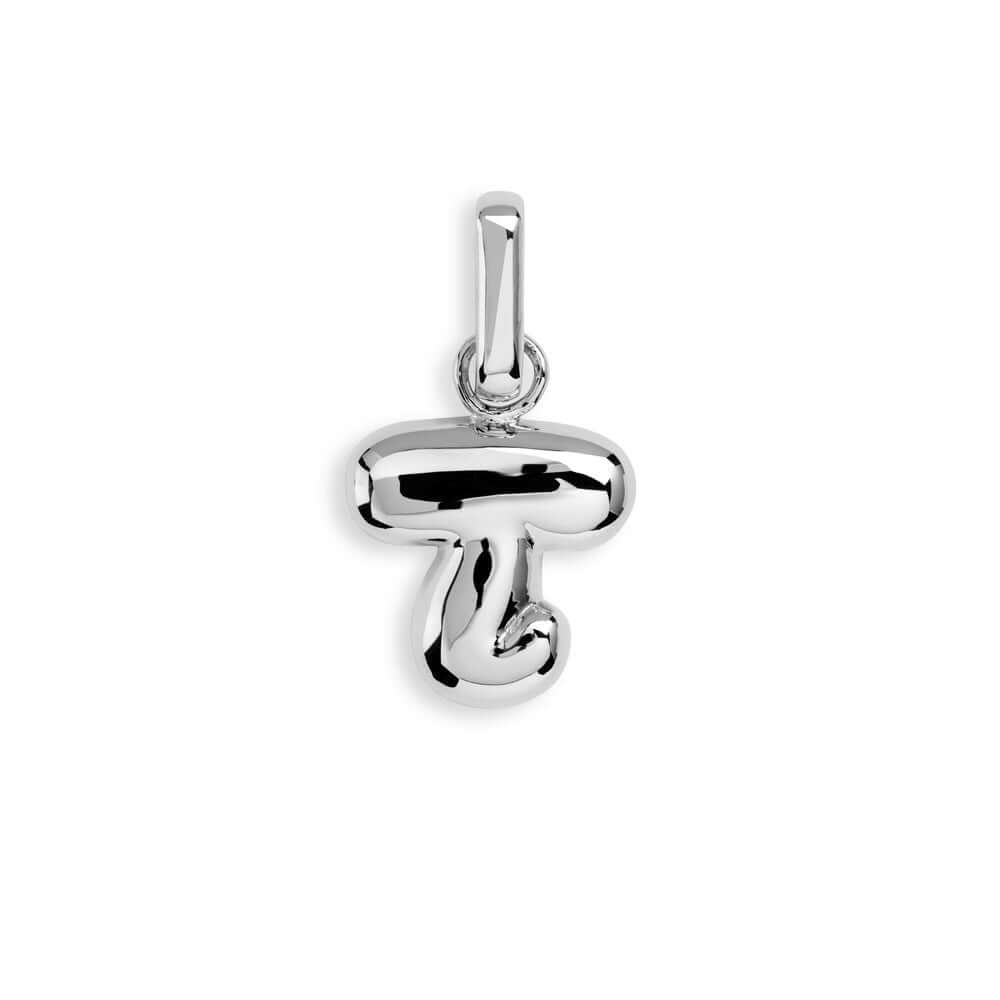 Puffer Letter - sølv – Ægte håndværk fra Dirks Jewellery