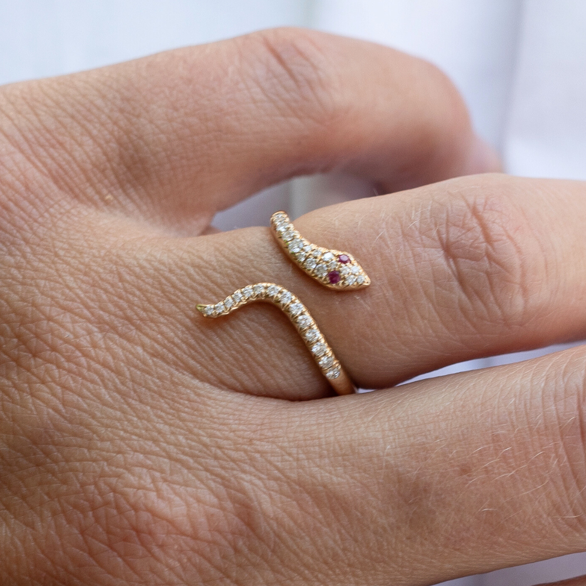 Life Ring Large 14K Guld Safir – fra Dirks Jewellery | Dirks Jewellery