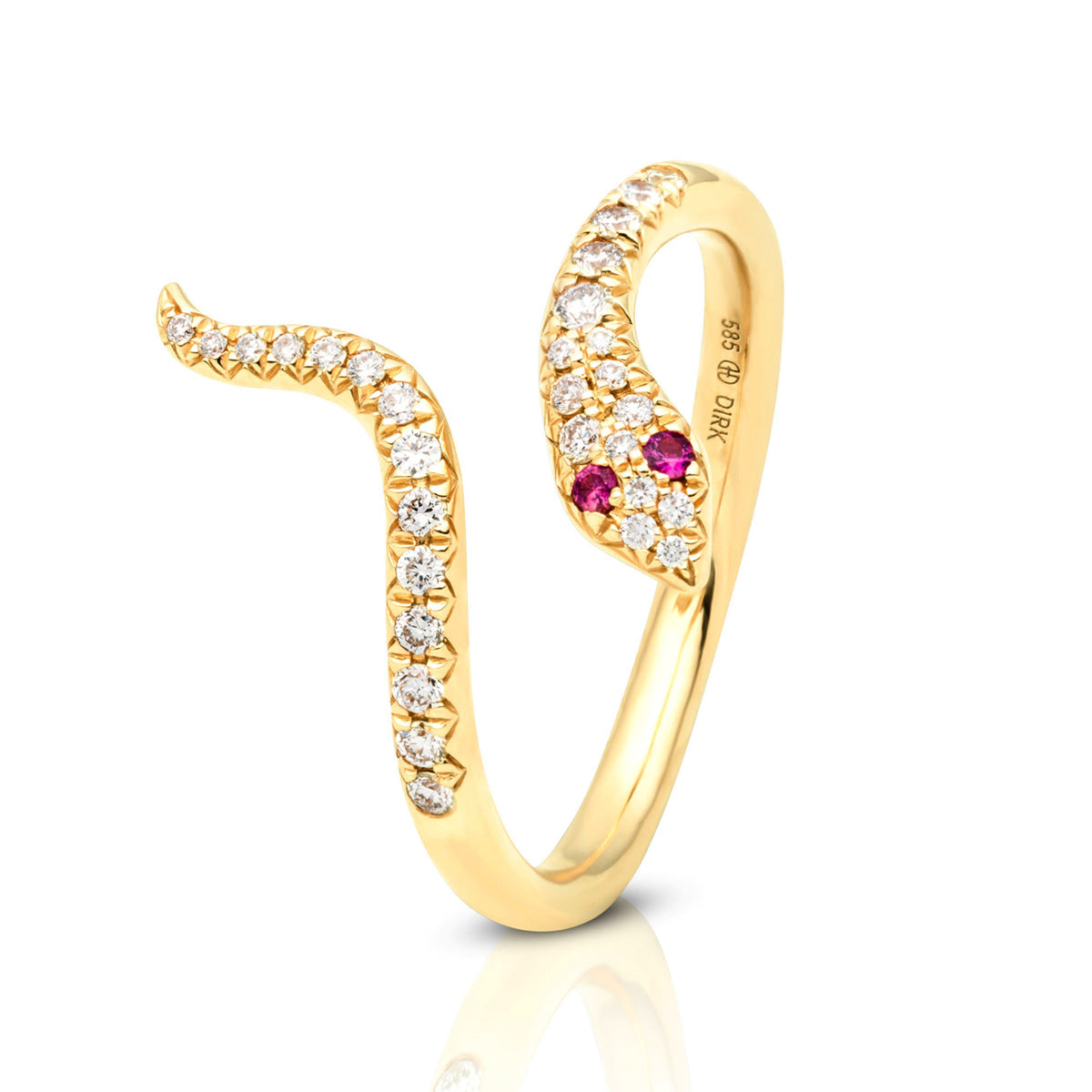 Life Ring Large 14K Guld Safir – fra Dirks Jewellery | Dirks Jewellery
