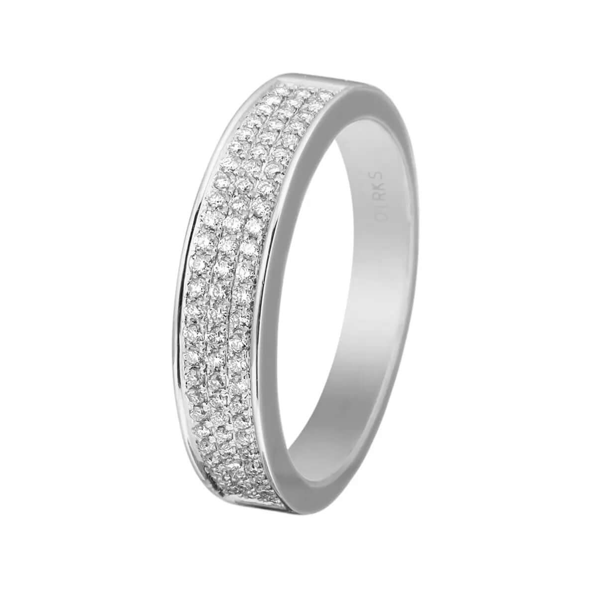 Madison, 14K hvg ring – Ægte håndværk fra Dirks Jewellery