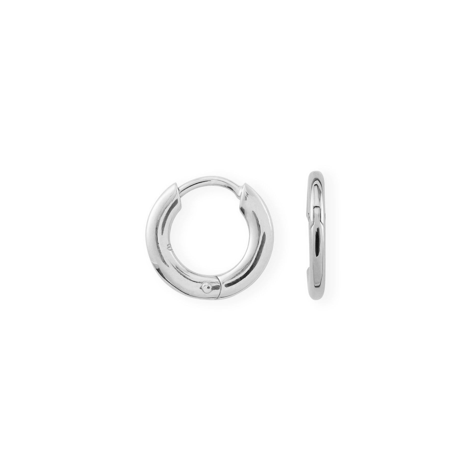 Medium Basic Hoops, pairs sølv – Hoop Earrings fra Camille Brinch | Dirks Jewellery