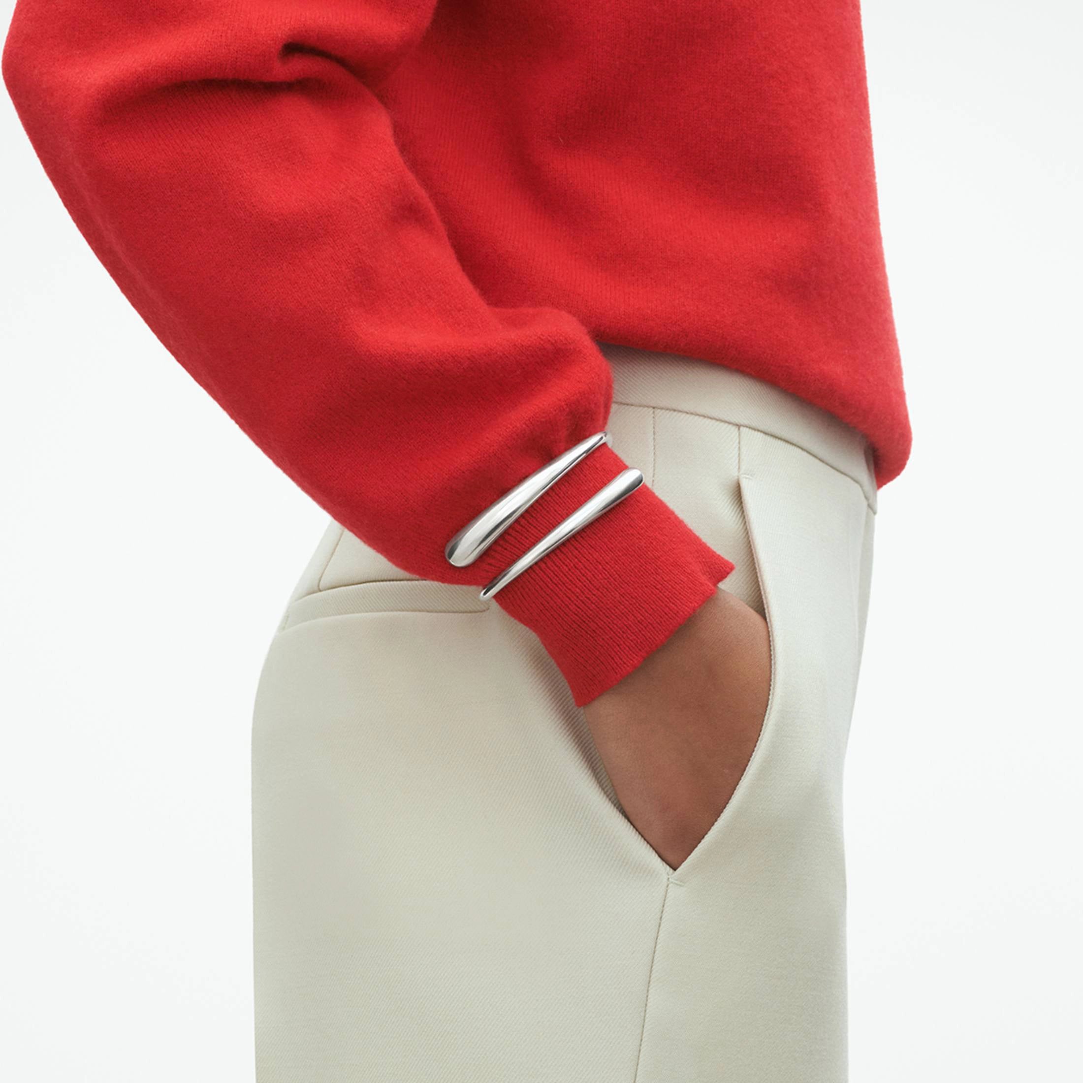 MERCY TWIST ARMRING SØLV
