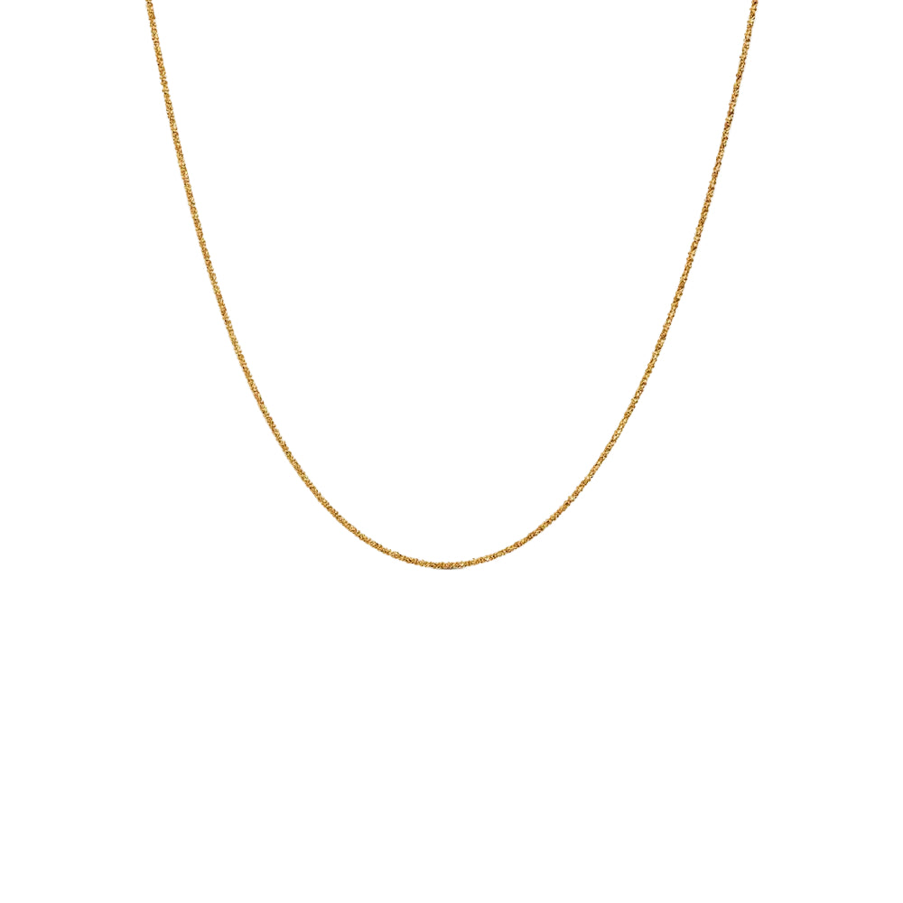 Million Dots Necklace Forgyldt Sølv