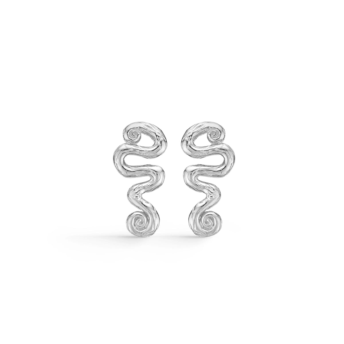 Mini Wave Øreringe Sølv – fra Studio.Z | Dirks Jewellery