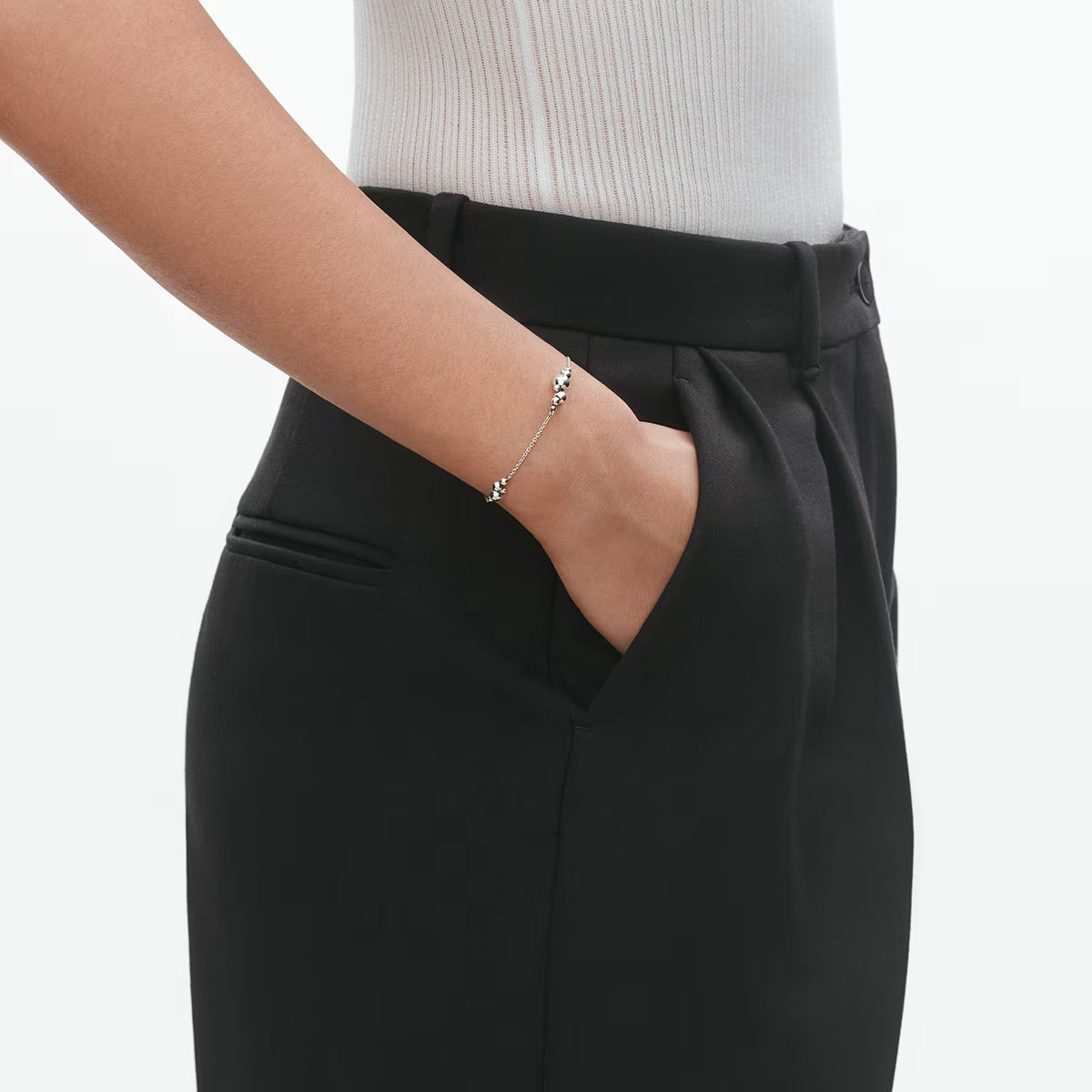 Moonlight Grapes Kædearmbånd Sølv