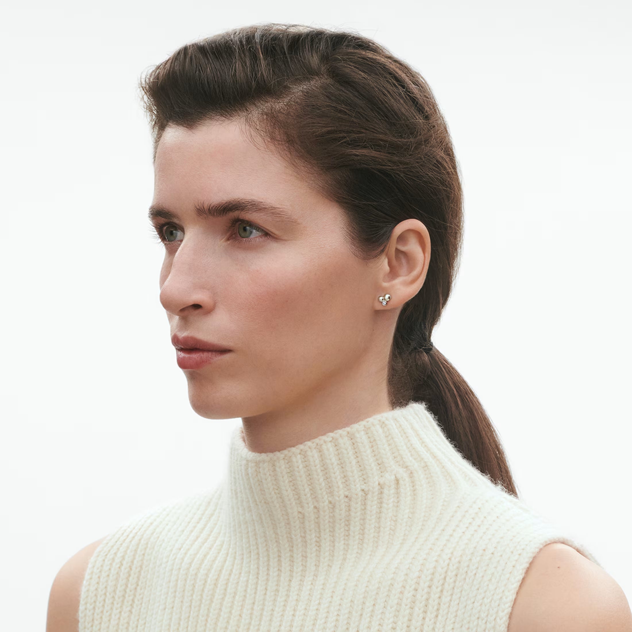 Moonlight Grapes Ørestikker Sølv Brillanter