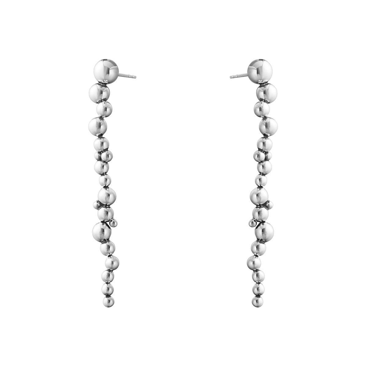 Grape, lang sølvørering – fra Georg Jensen | Dirks Jewellery