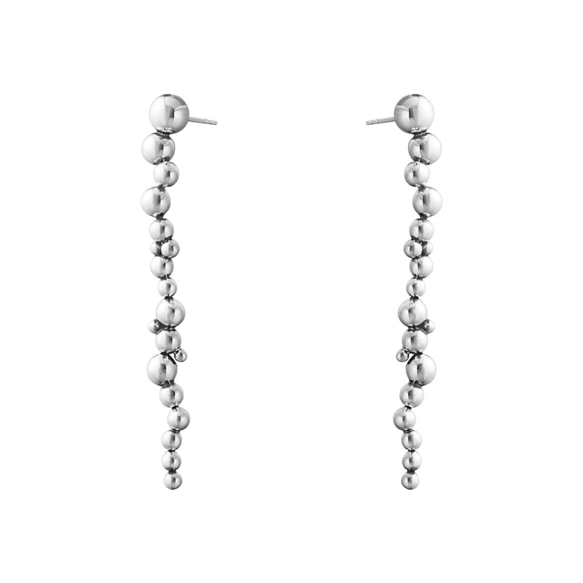 Grape, lang sølvørering – Ægte håndværk fra Dirks Jewellery