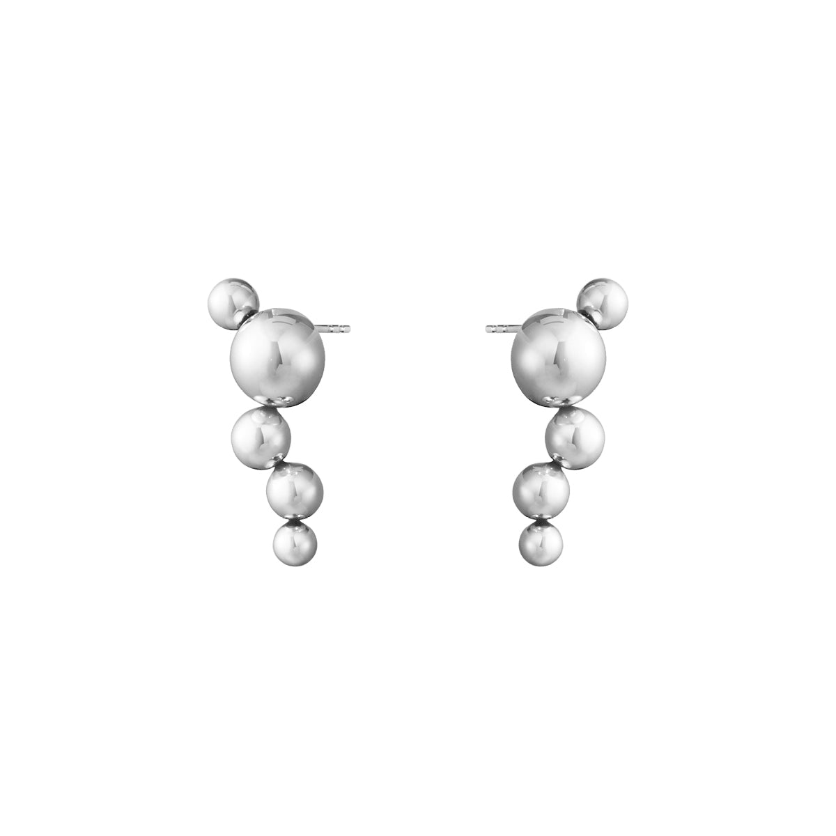 Grape, lang sølvørering – fra Georg Jensen | Dirks Jewellery