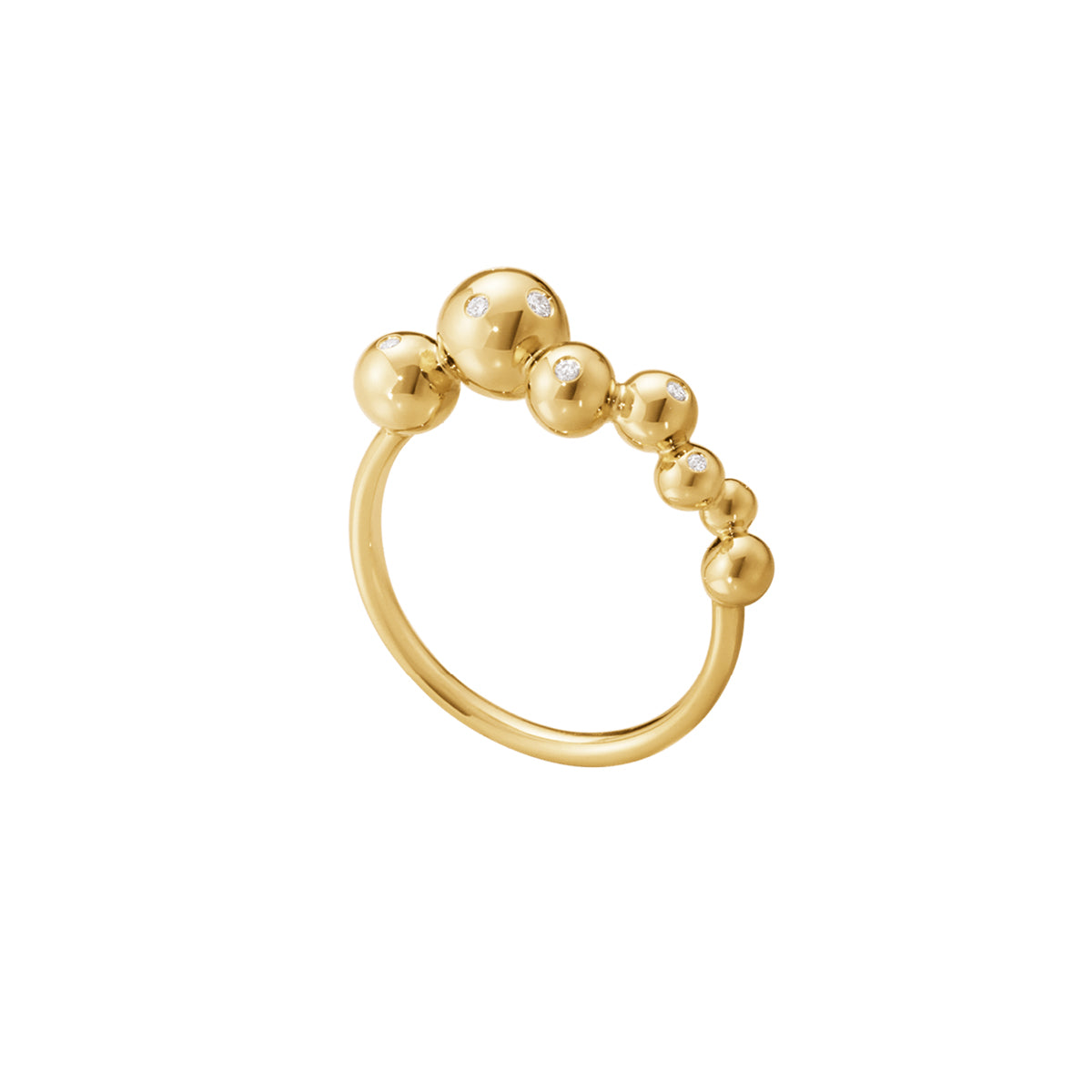 Moonlight Grapes Ring 18K Guld – fra Georg Jensen | Dirks Jewellery