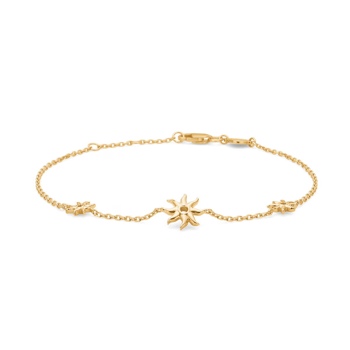 Ocean Aura Armbånd Forgyldt Sølv