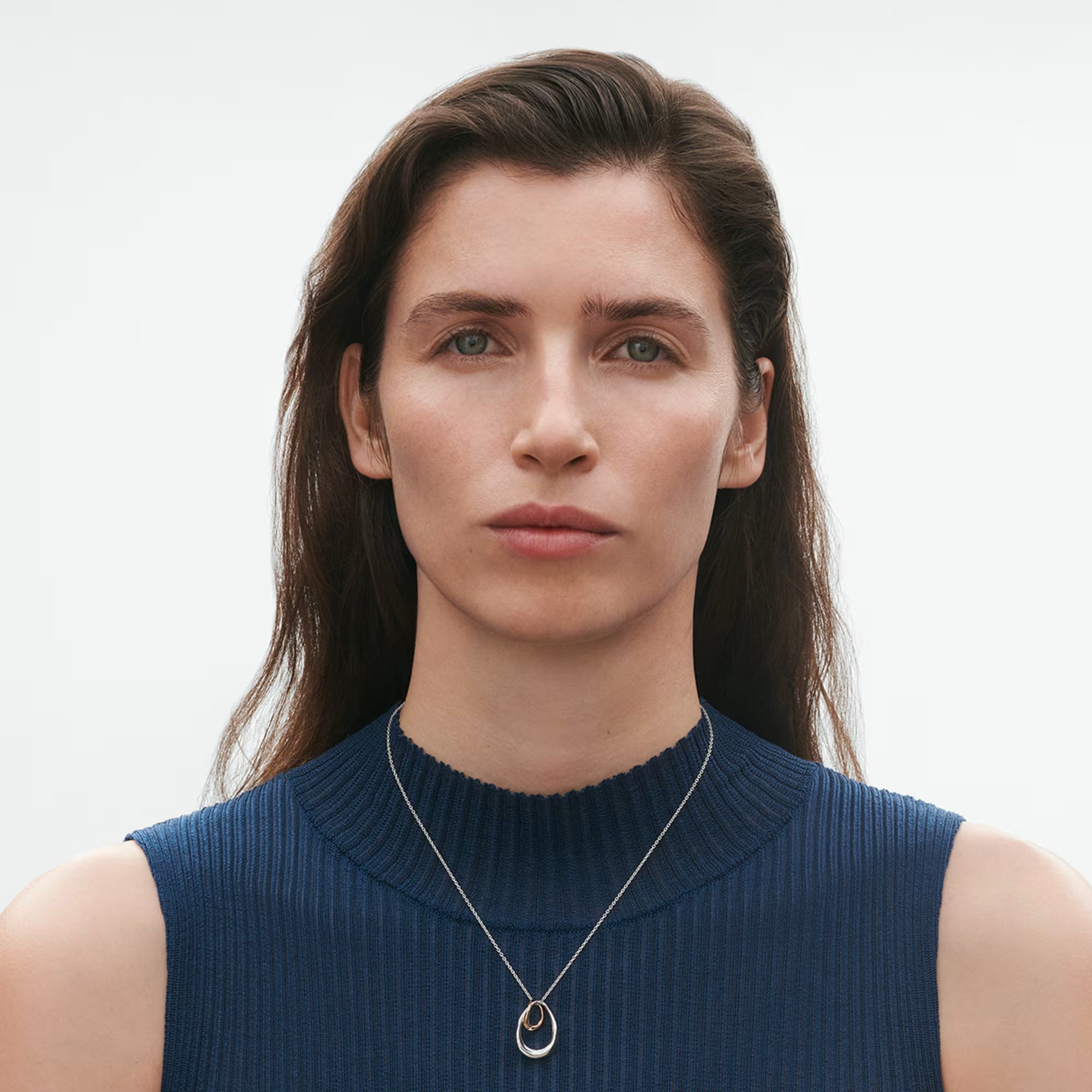 Offspring Halskæde Vedhæng Sølv 18K Rosaguld