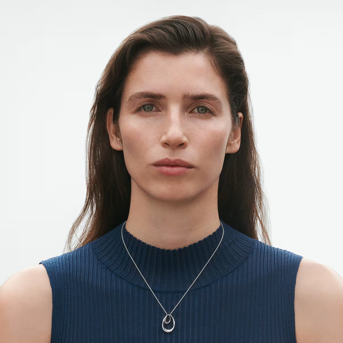 Offspring Halskæde Stor Vedhæng Sølv